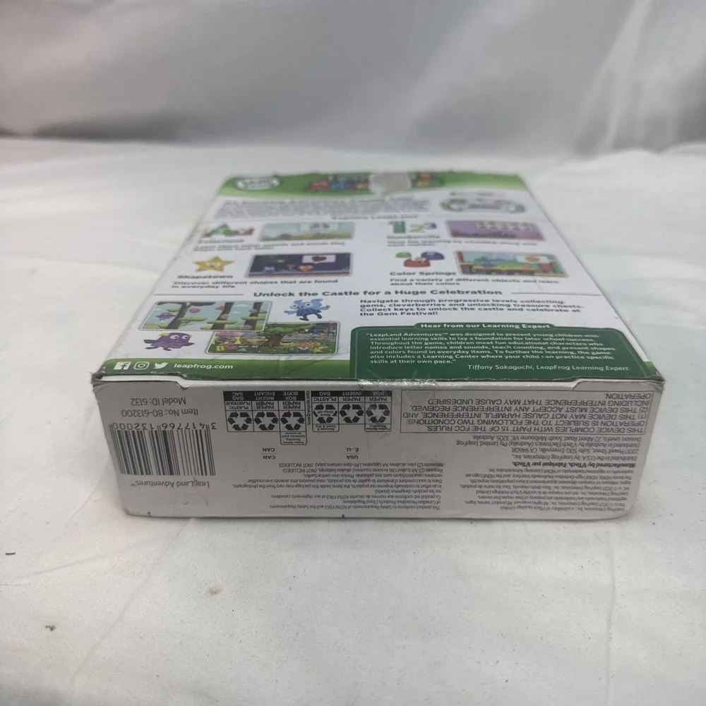 Plug Into LeapLand Adventures For Leap Frog Ages‎ 3+ New Open Box